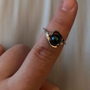 Tahitian pearl ring